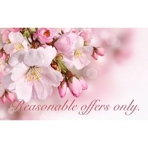 Make me reasonable offers 🌸